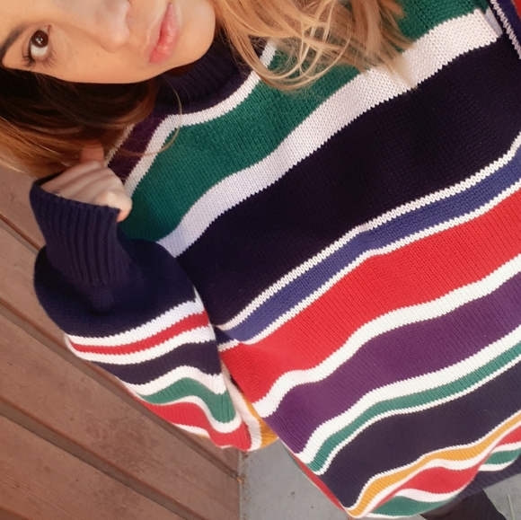 American Eagle Outfitters Other - 🌈💕 Rare AEO Unisex Oversized Cotton Sweater